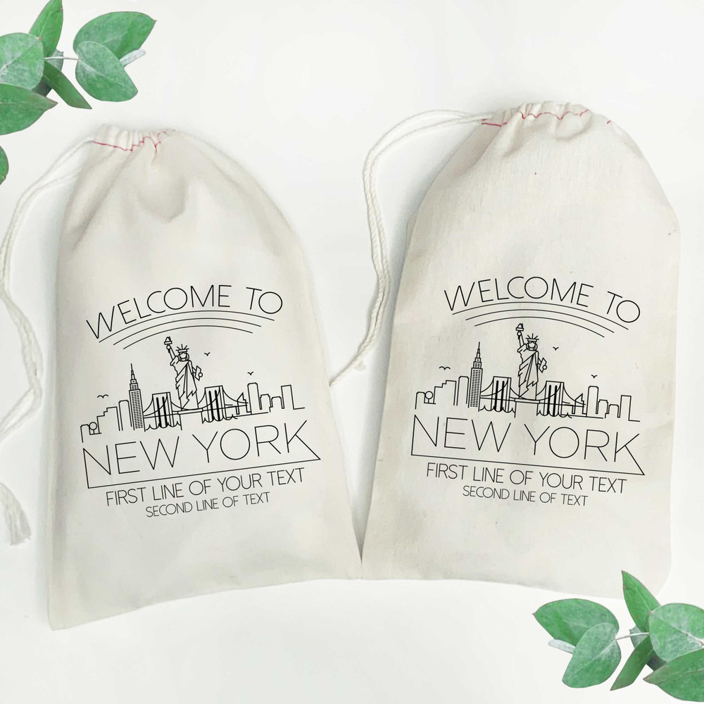 Modern City Skyline Bags