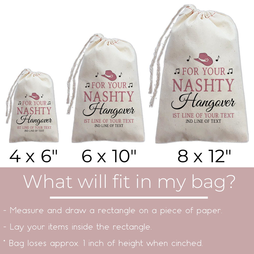 Nashty Hangover Kit Favor Bags