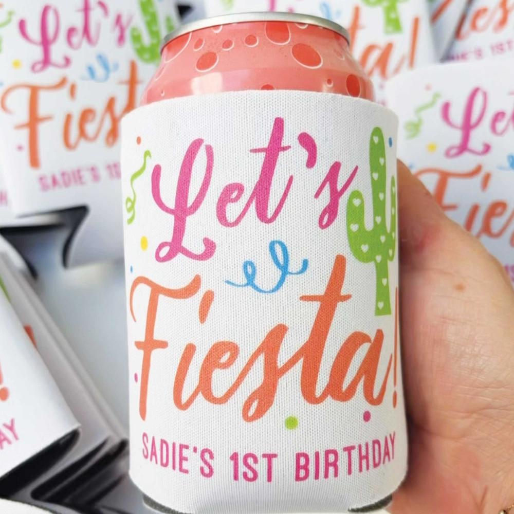 Let's Fiesta Can Coolers