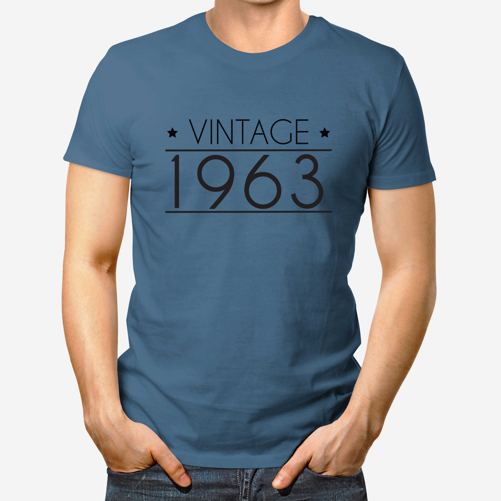 Vintage Year Men's Birthday Shirt - Born in Year