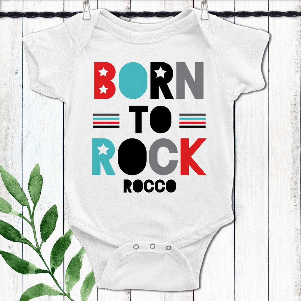 Born to Rock Baby Gift Set