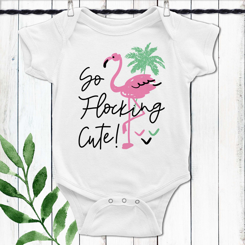Flamingo Baby Gift Set