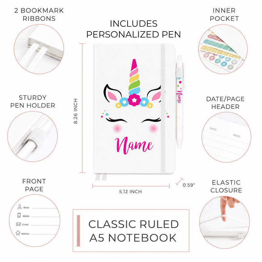 Magical Mod Unicorn Notebook