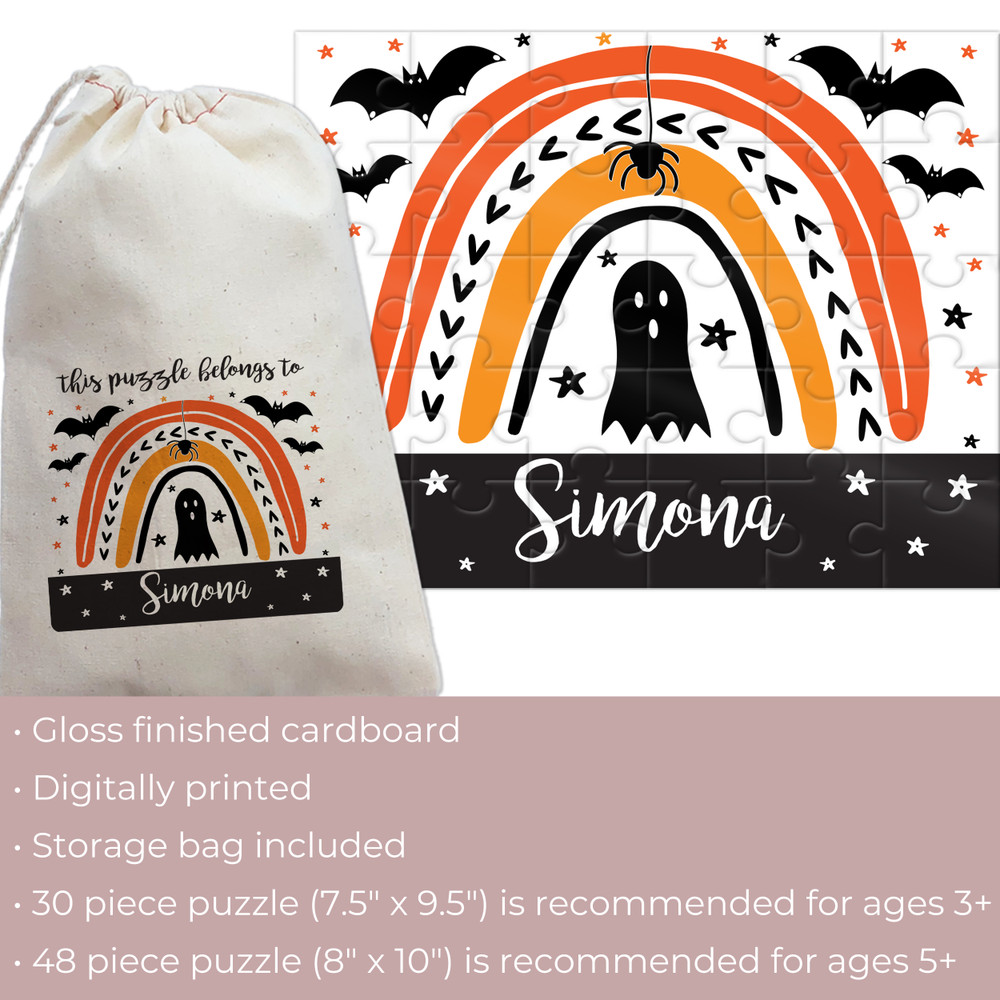 Mod Halloween Rainbow Puzzle