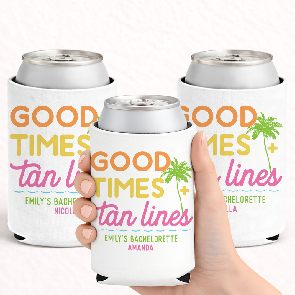 Good Times + Tan Lines Can Coolers
