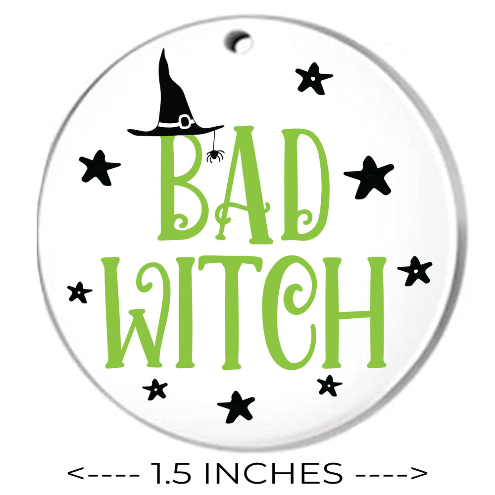 Witchy AF Halloween Wine Charms