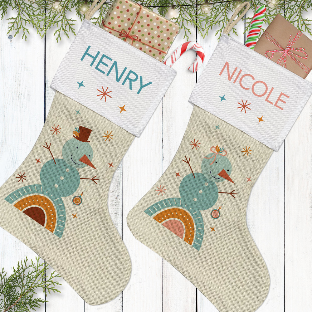 Boho Christmas Stockings