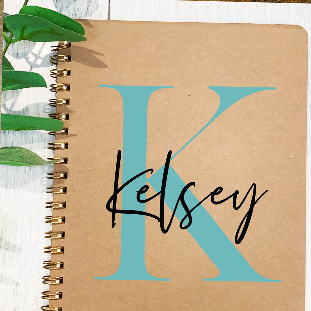 Modern Monogram Notebook