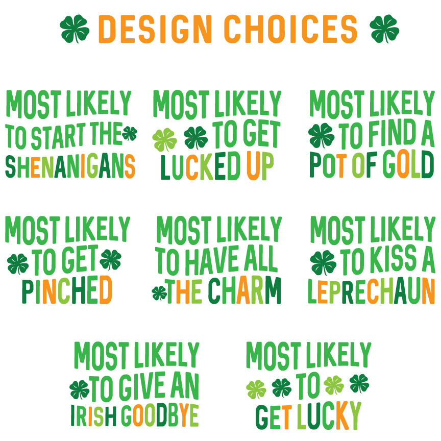 St. Patrick's Day Most Likely To Can Coolers