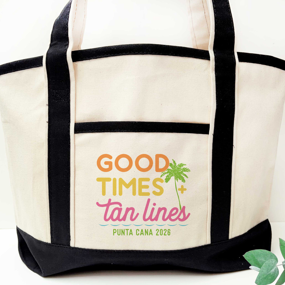 Good Times + Tan Lines Beach Tote