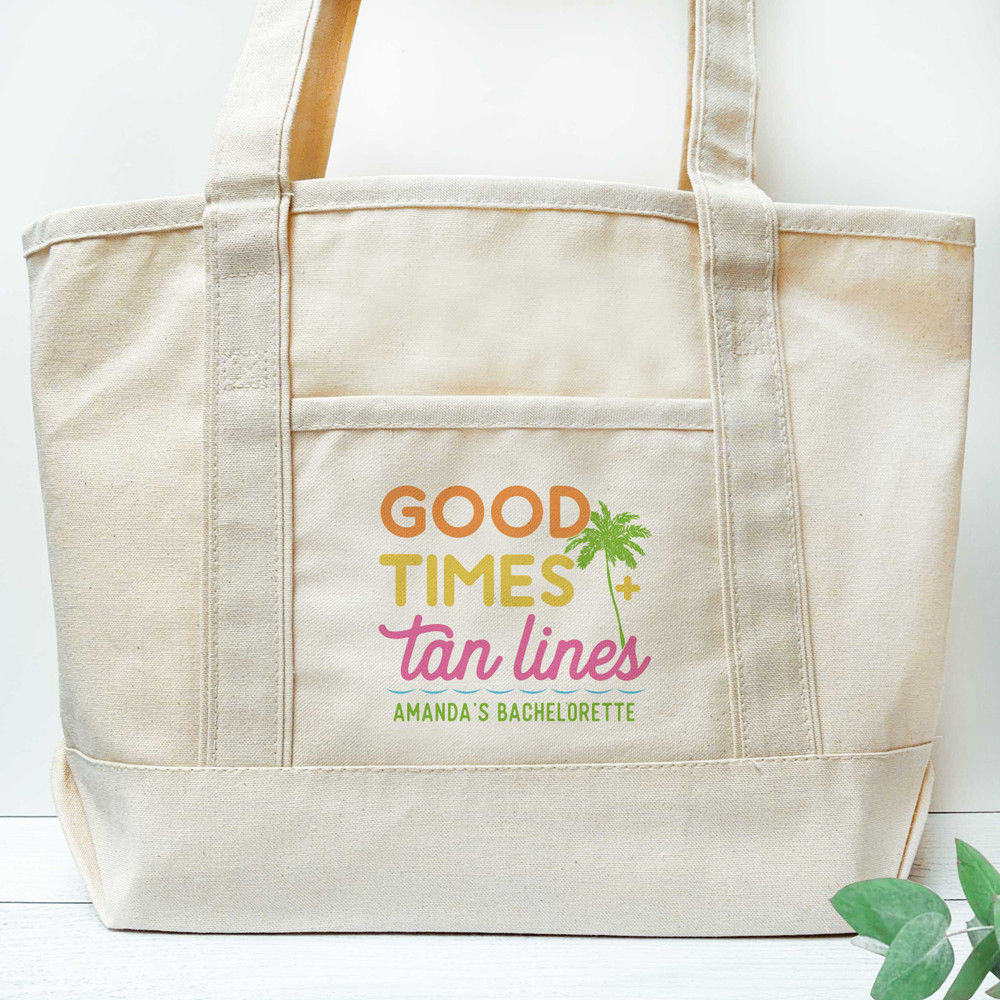 Good Times + Tan Lines Beach Tote