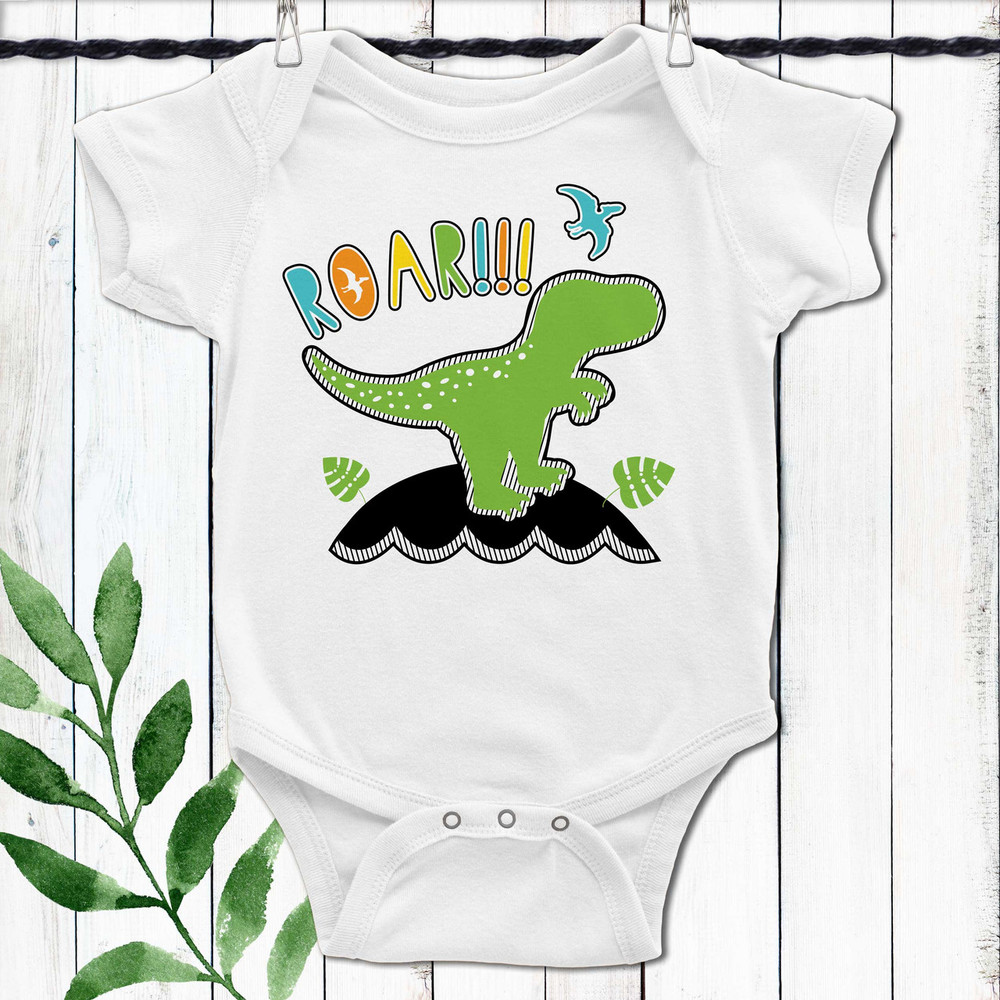 Dinosaur Party Pink Baby Gift Set