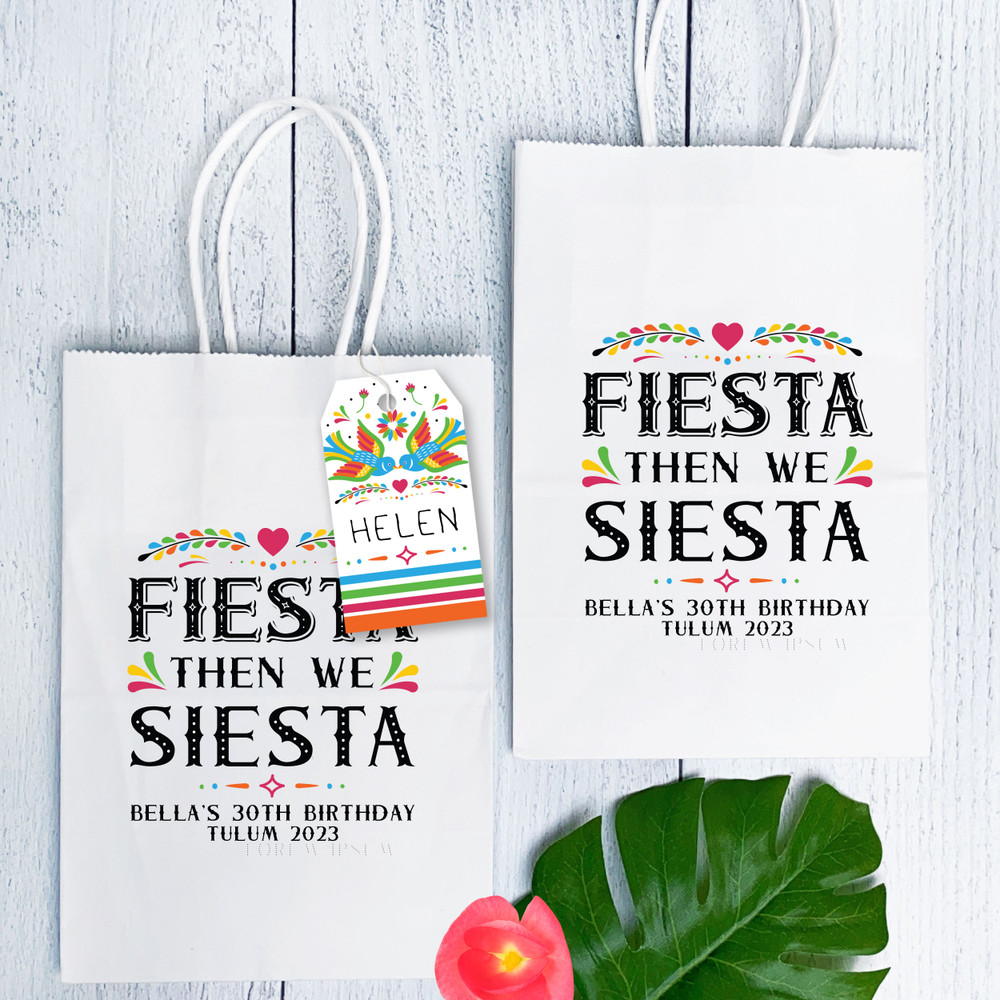 Fiesta Siesta Paper Gift Bags