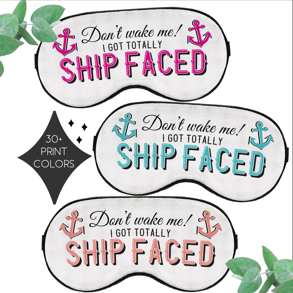 Ship Faced Sleep Masks