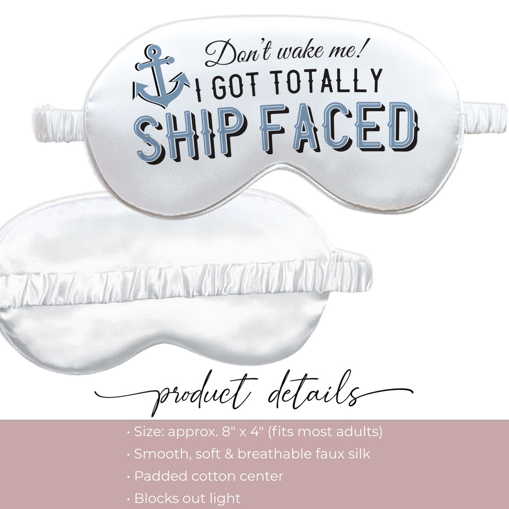 Ship Faced Sleep Masks
