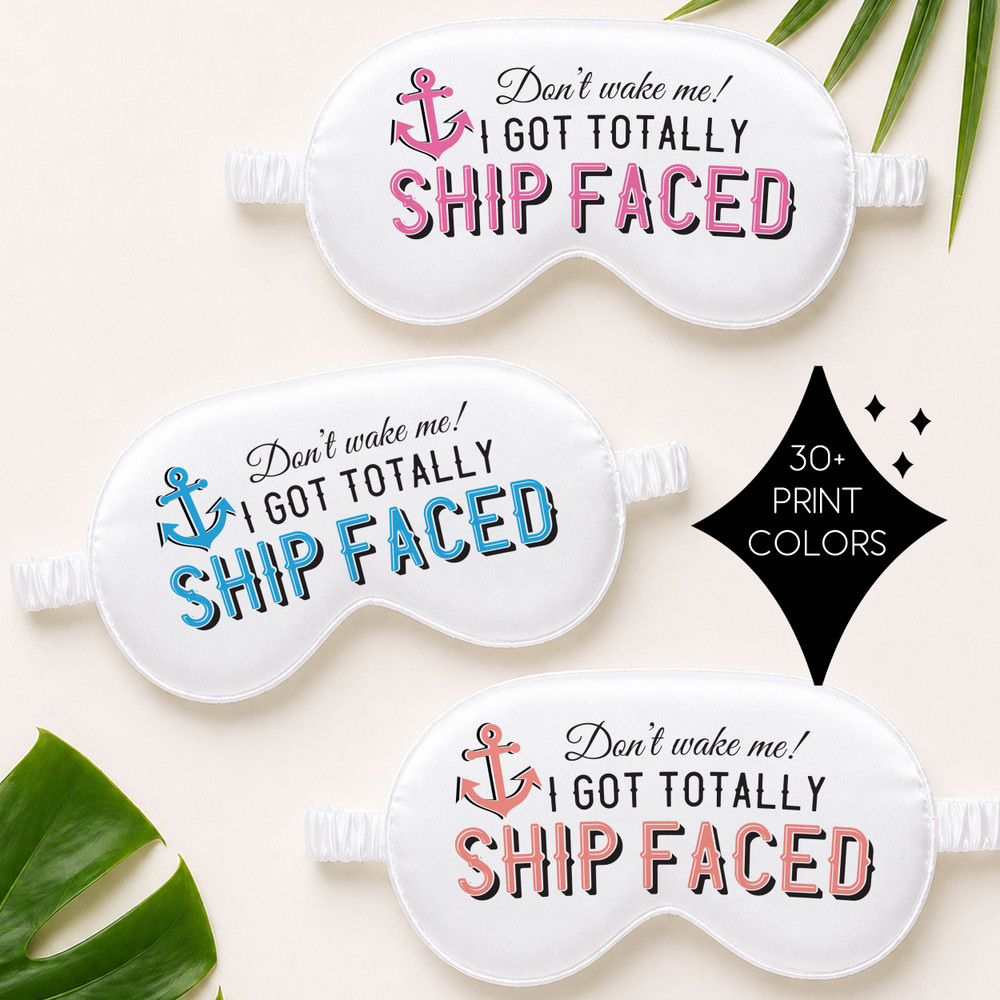 Ship Faced Sleep Masks