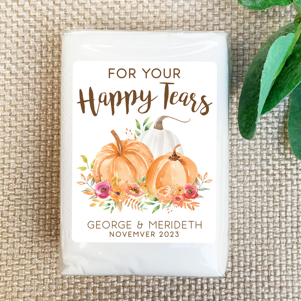 Fall Floral Custom Tissues