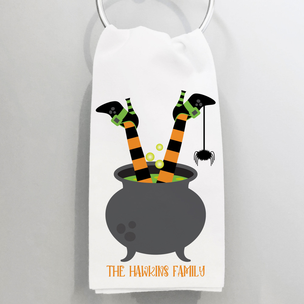 Witches Halloween Hand Towels