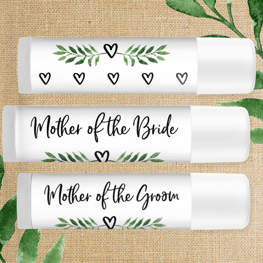 Leaf & Heart Bridal Party Lip Balm