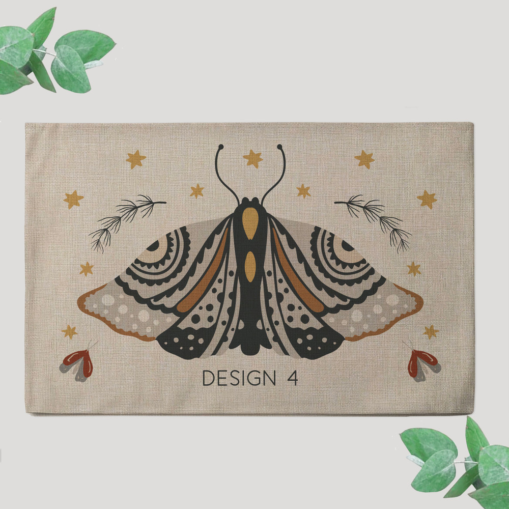 Mariposa Nocturna Placemats