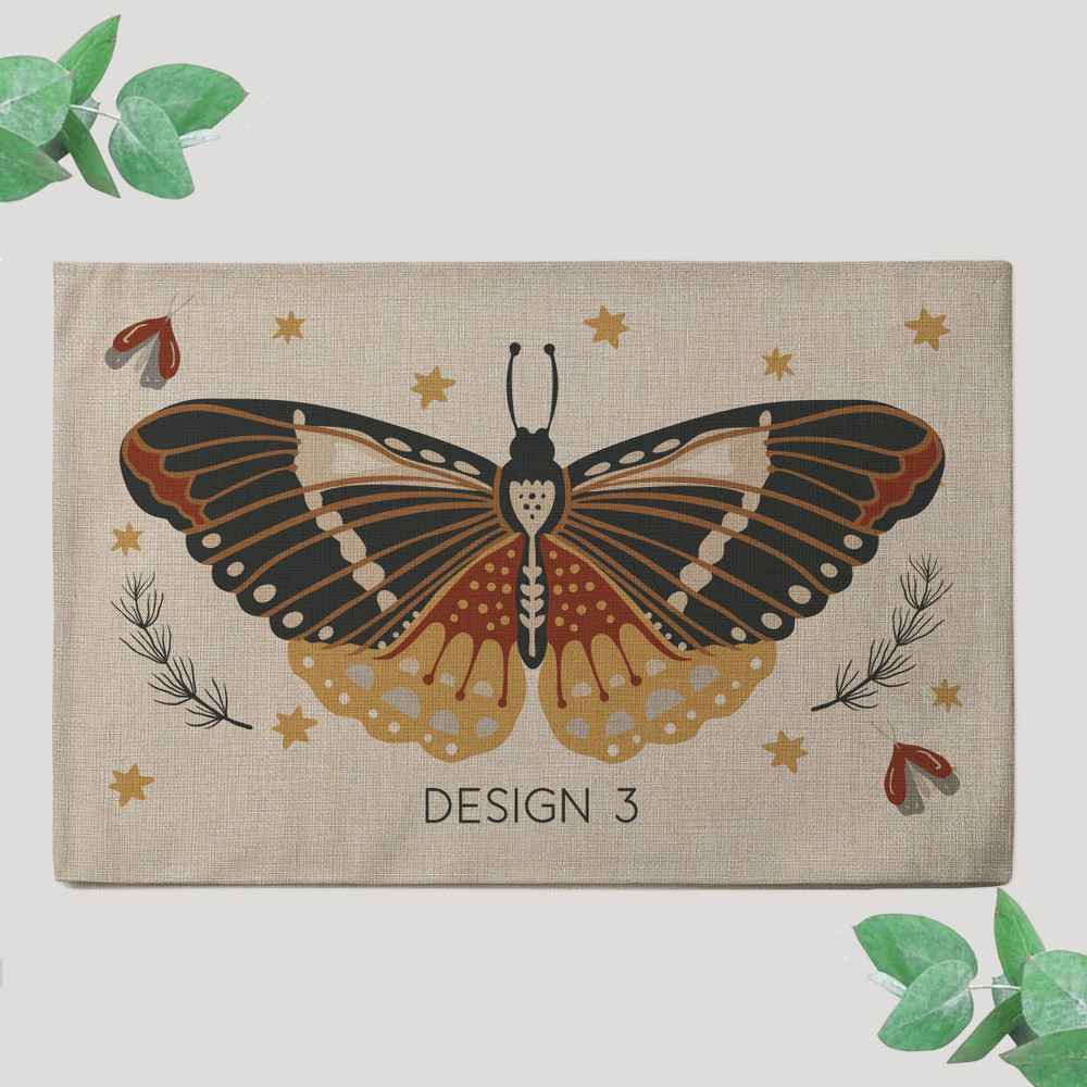Mariposa Nocturna Placemats
