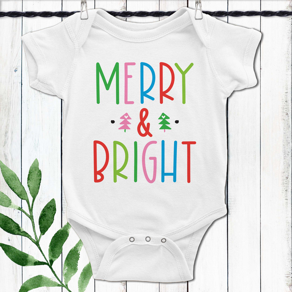 Merry & Bright Baby + Kids Shirts