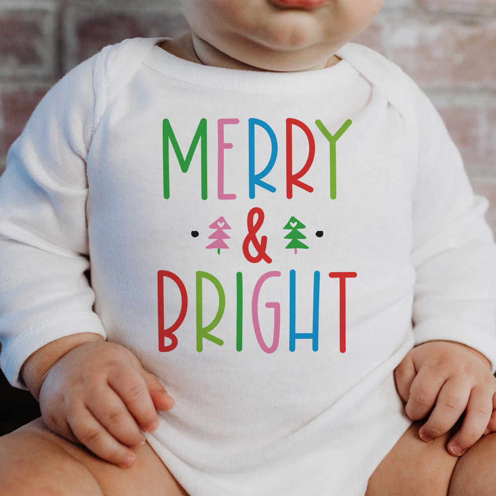 Merry & Bright Baby + Kids Shirts