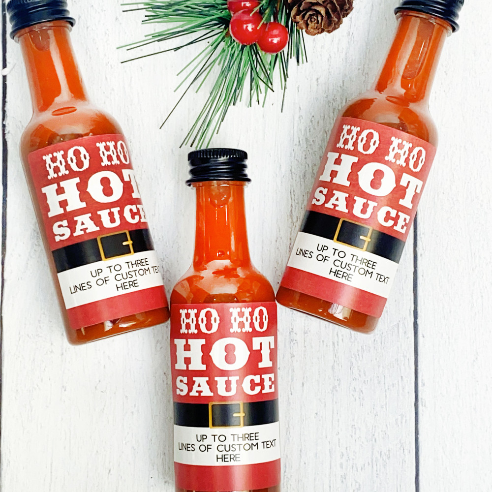 Ho Ho Hot Sauce Mini Bottles