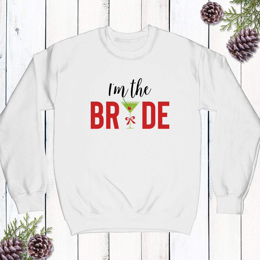 Bride Tribe Christmas Cocktail Sweatshirts