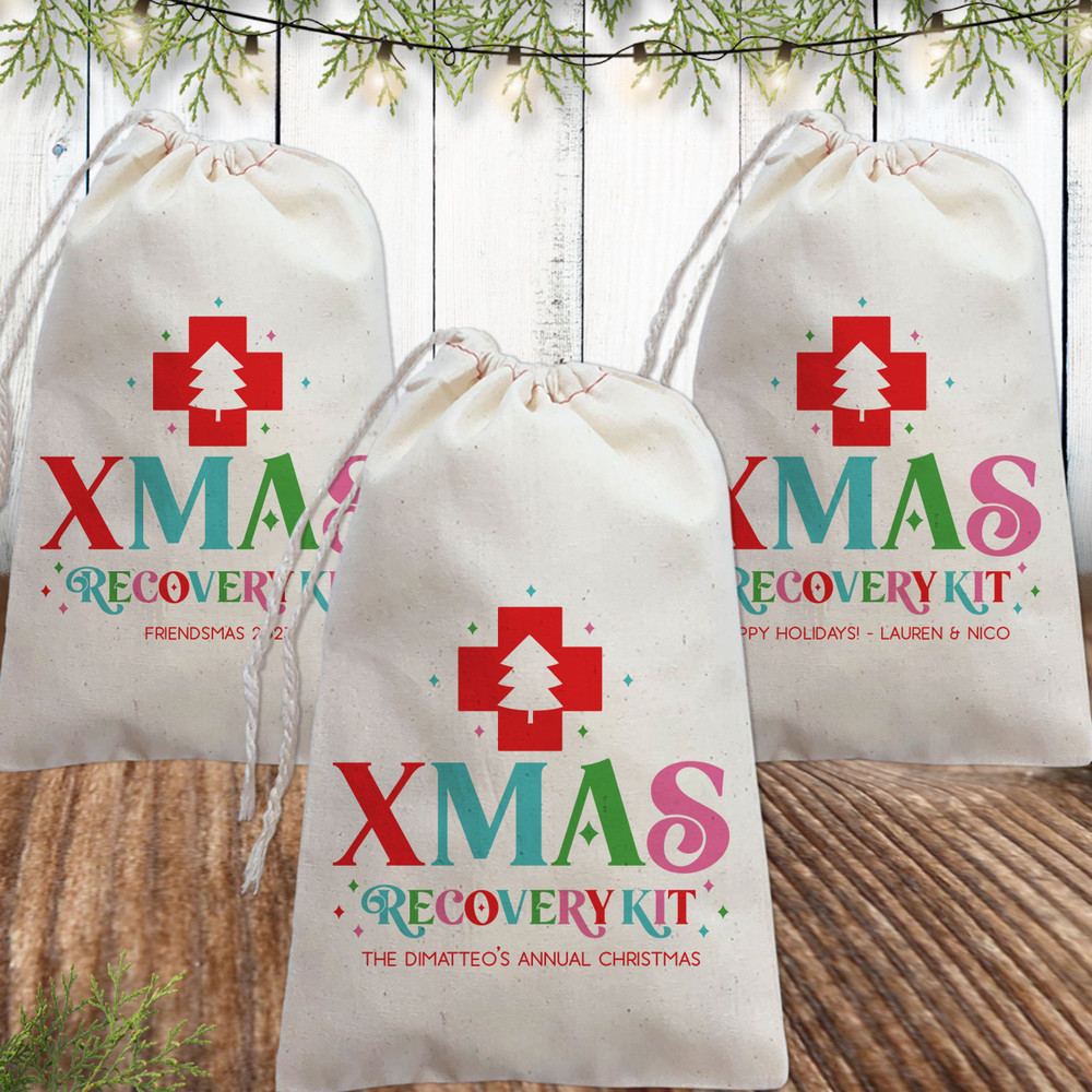 Cheerful Christmas Recovery Kit Bags