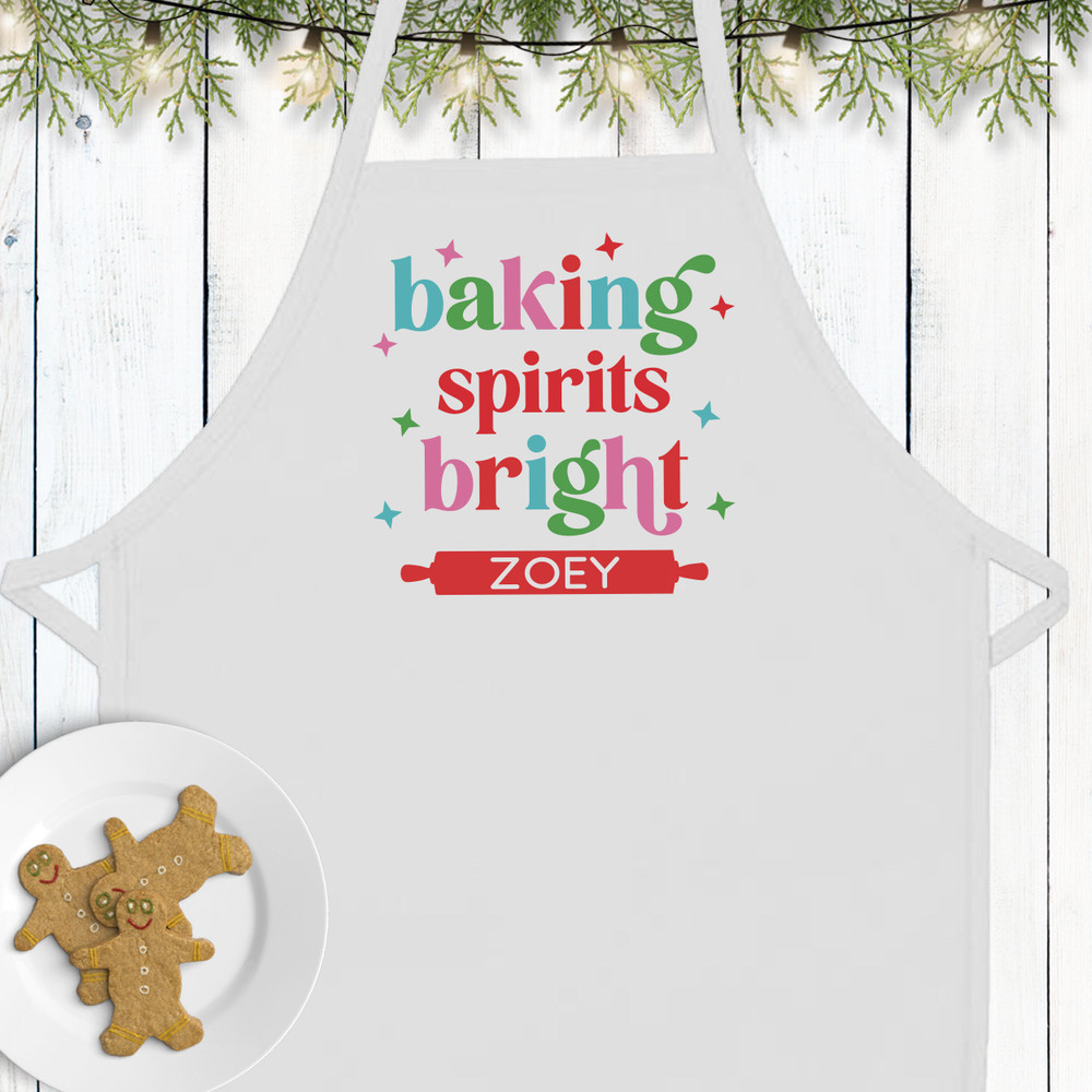 Baking Spirits Bright Aprons