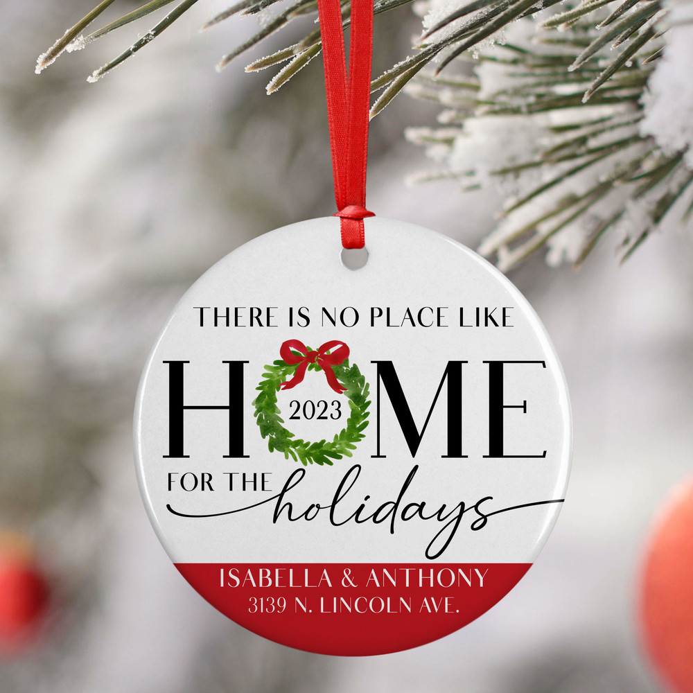 No Place Like Home Christmas Ornament