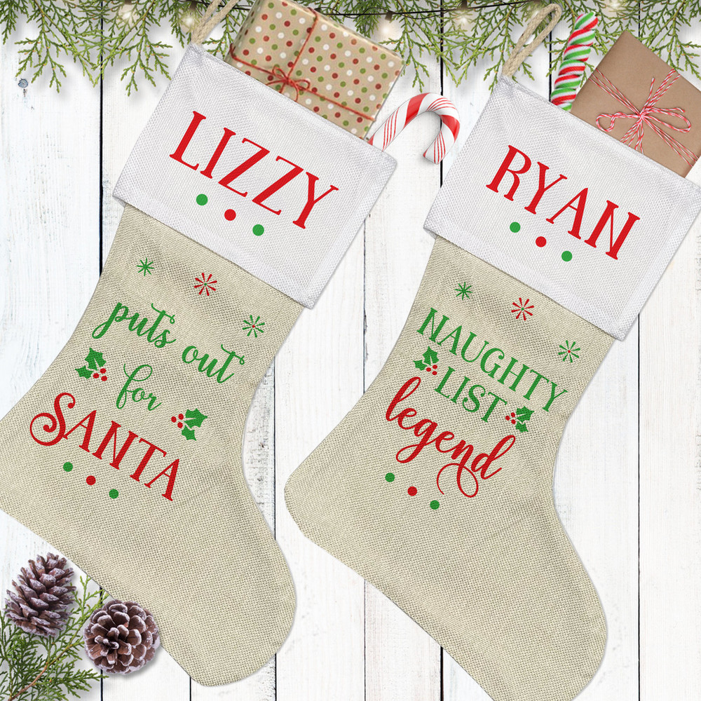 Naughty Christmas Stockings