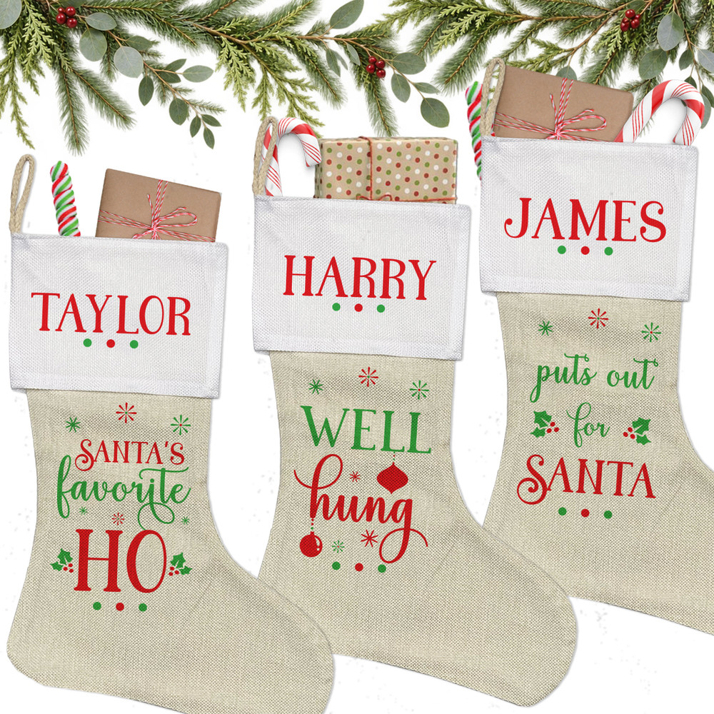 Naughty Christmas Stockings