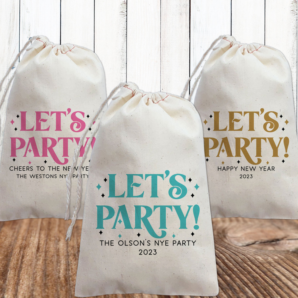 Let’s Party Custom Bags