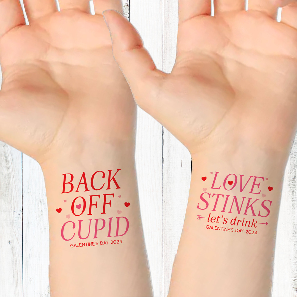 Just The Girls Valentine Tattoos