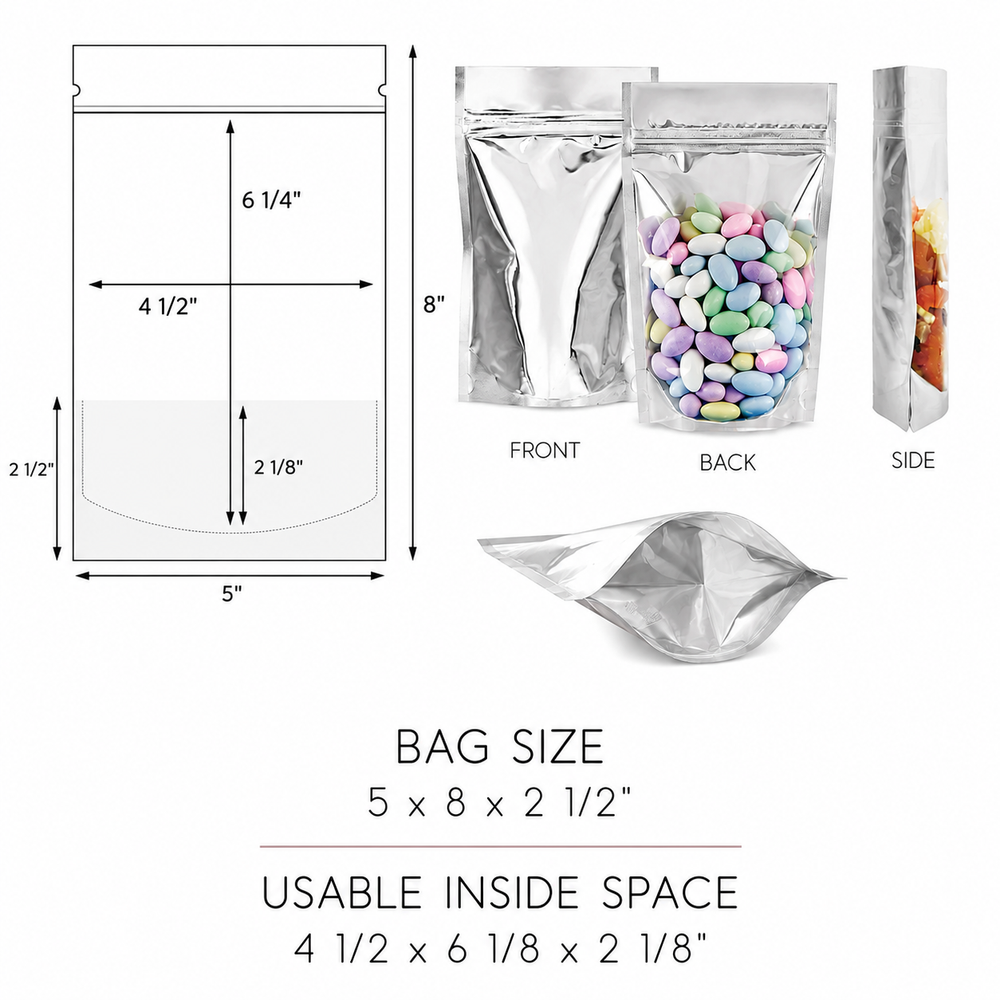 Too Lit Valentine Labels + Resealable Bags