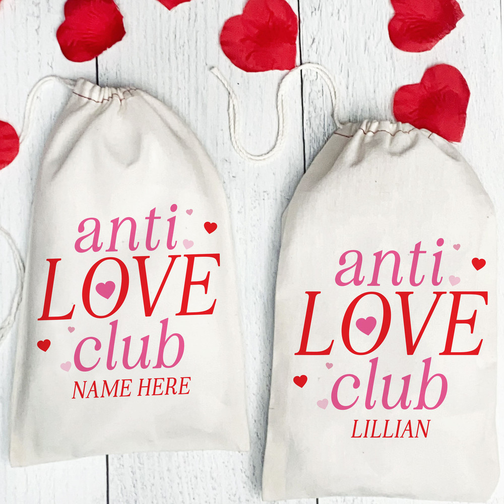 Anti Love Club Tote Bags