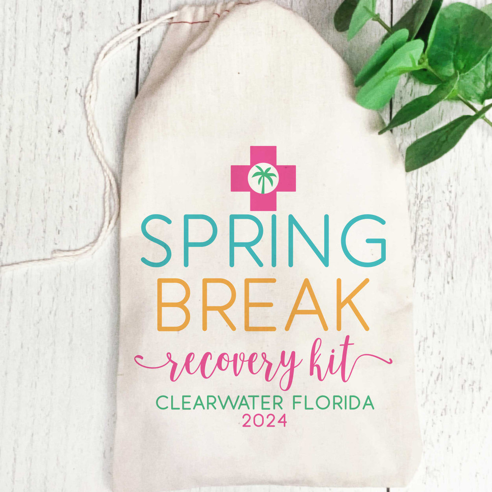 Spring Break Recovery Kit Bags