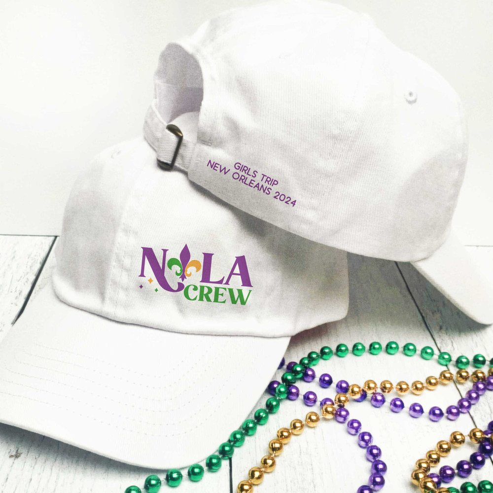 NOLA Crew Birthday Baseball Hats