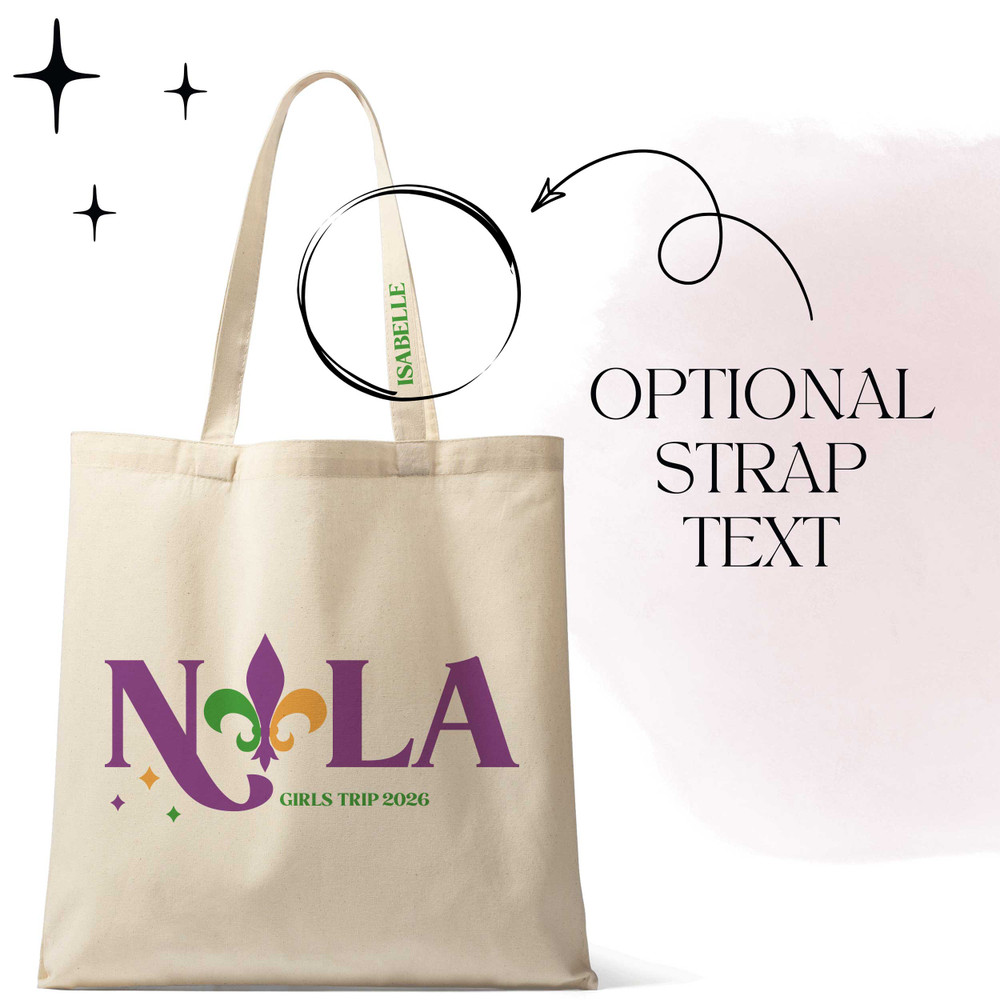 NOLA New Orleans Tote Bags