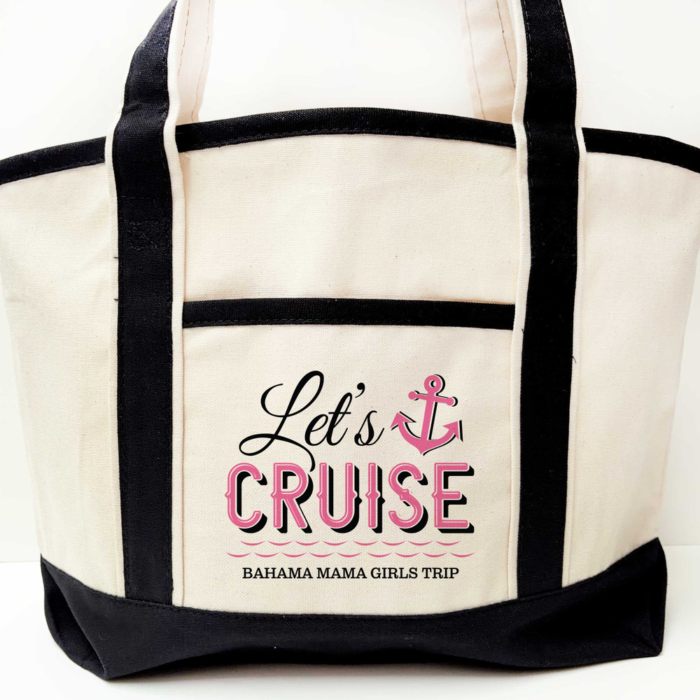 Let's Cruise Beach Tote