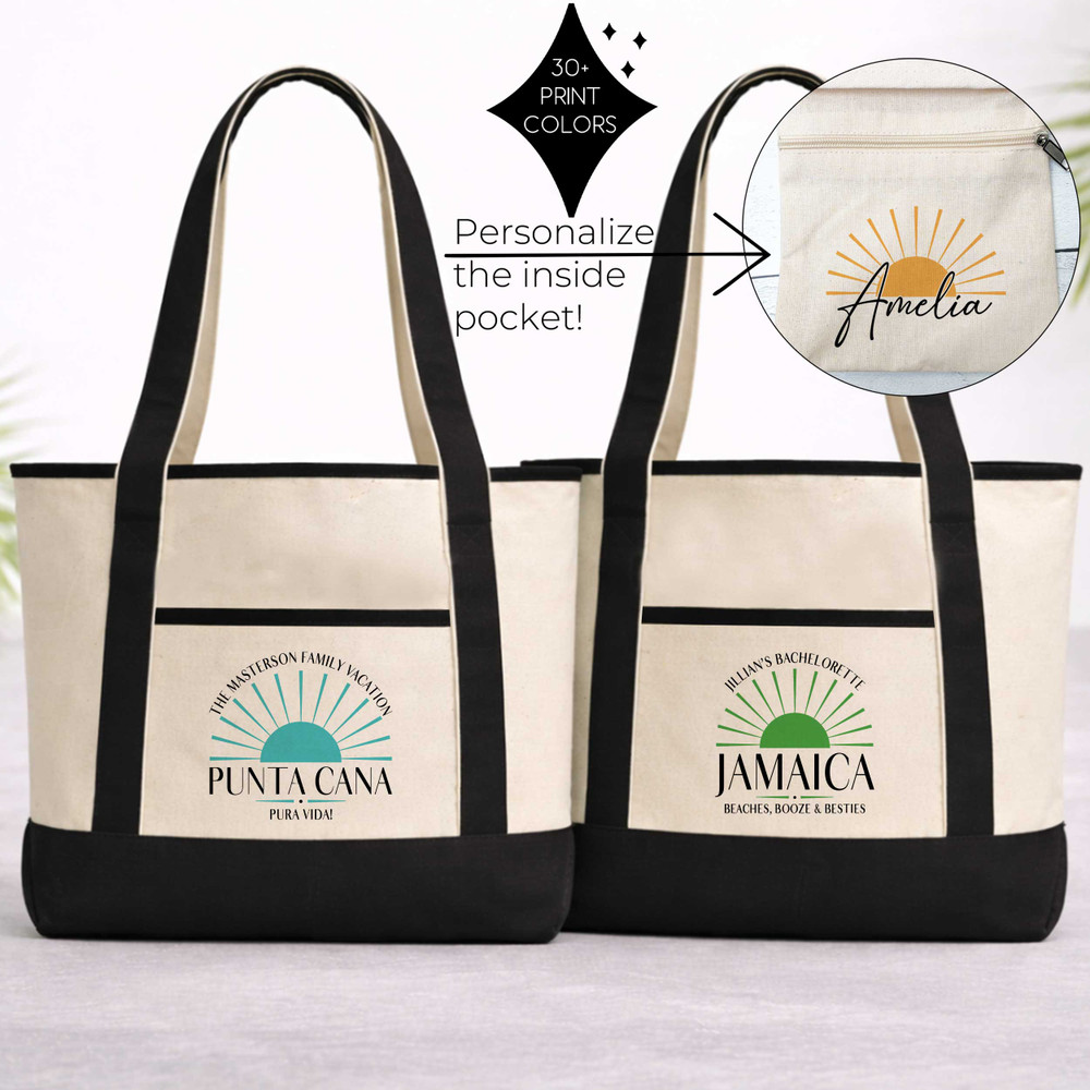 Sunshine Beach Tote Bags