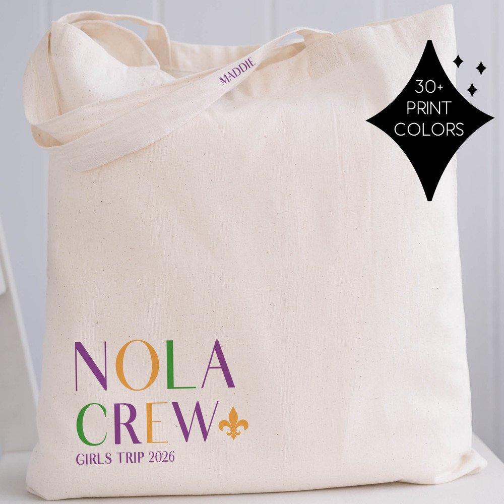 NOLA Crew Tote + Favor Bags