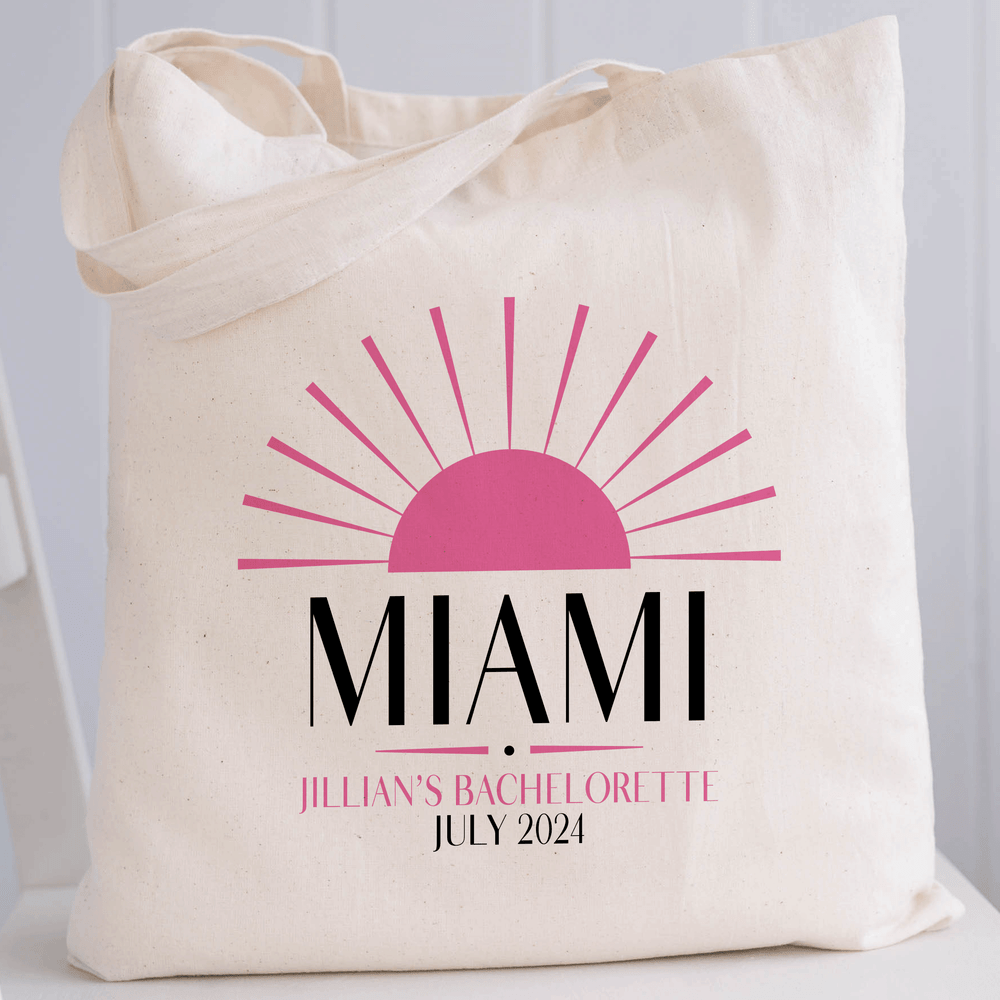 Miami Sunshine Tote Bags