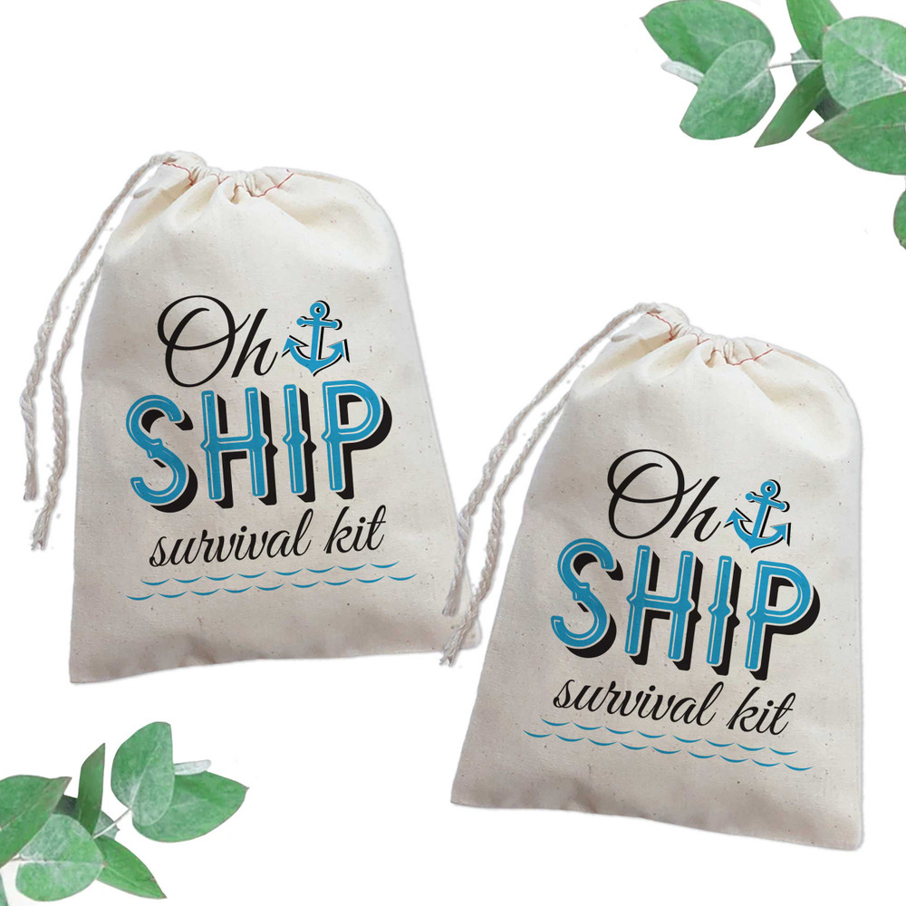 Oh Ship Survival Kit Gift Bags