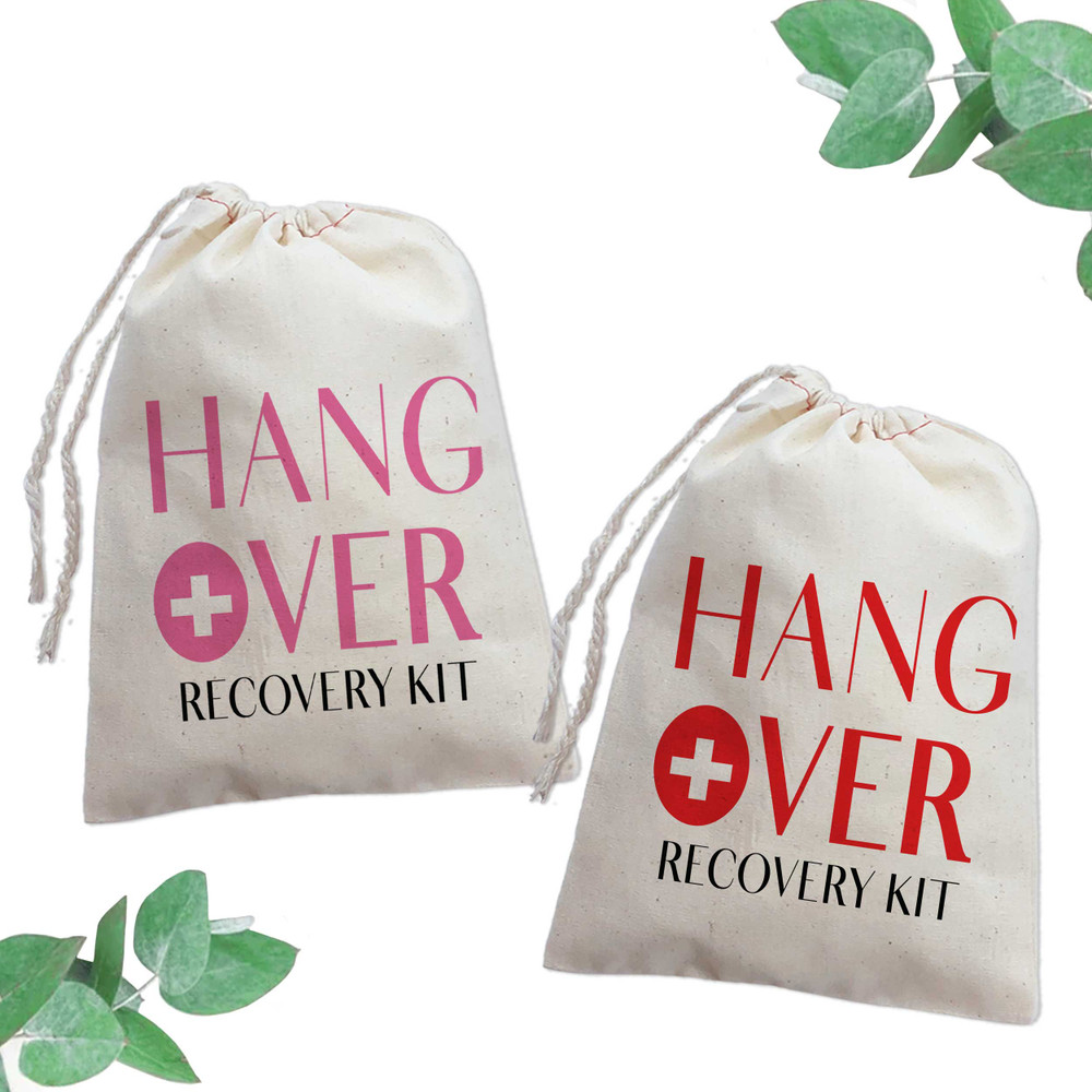 Hangover Recovery Kit Bags