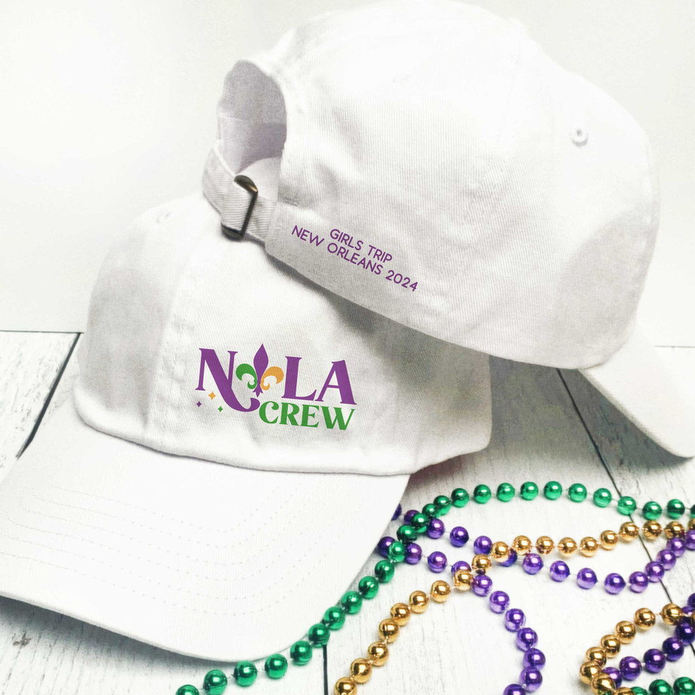 NOLA Crew Bachelorette Baseball Hats