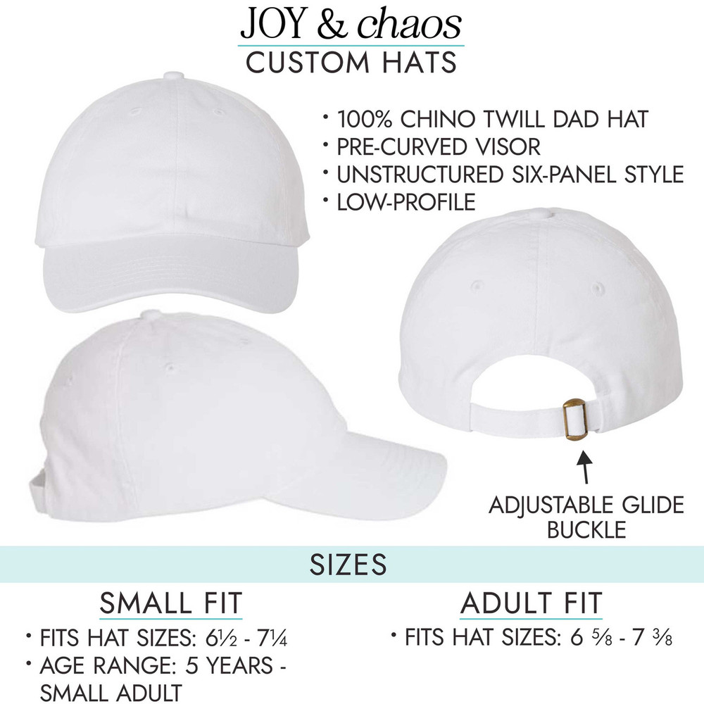 Custom Baseball Hats | Joy & Chaos