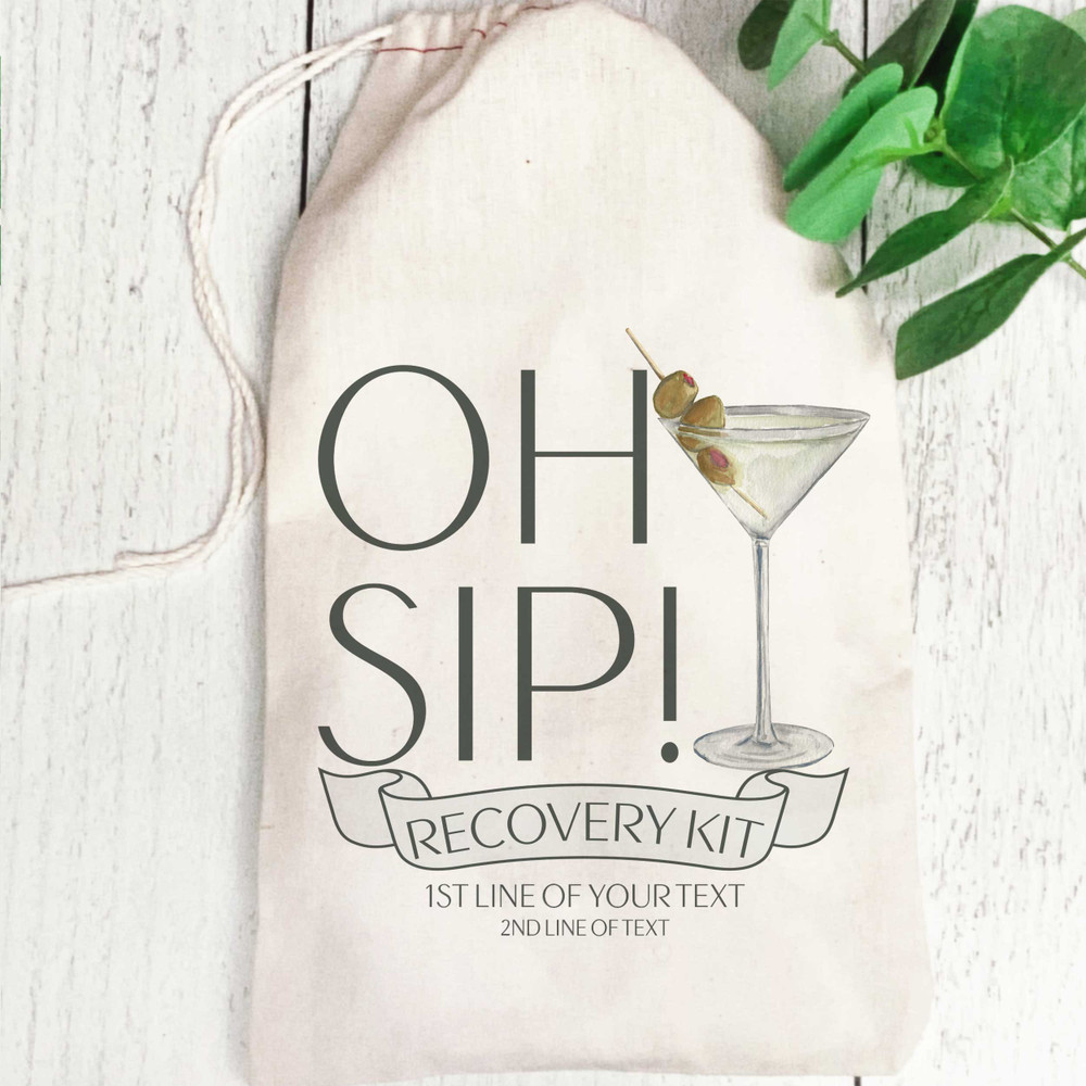 Martini Oh Sip Recovery Kit Bags